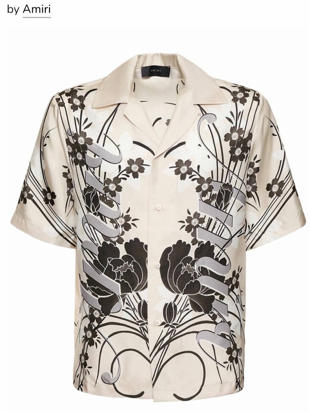 AMIRI - Amiri Floral Bowling Shirt - Picture 1 of 11